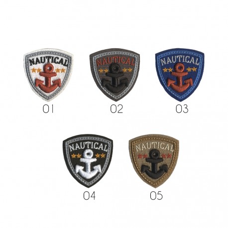 stephanoise M16018 - S ECUSSON BLASON NAUTICAL 4 5X4CM