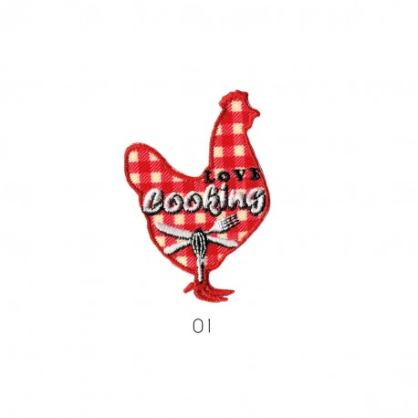 stephanoise M16103 - S ECUSSON POULE LOVE COOKING5 5X3