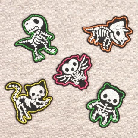 stephanoise M16569 - S ECUSSON ANIMAUX SQUELETTES LUMINISCENT