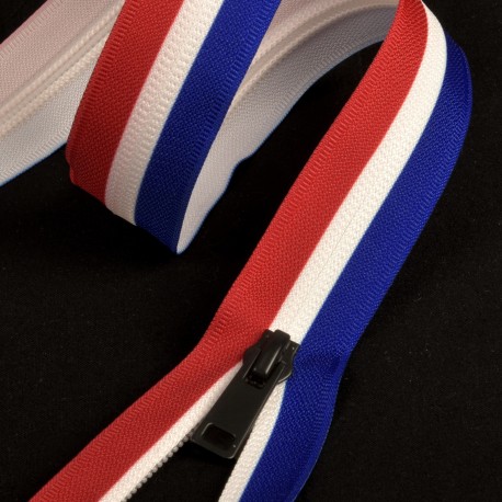 stephanoise M1986 - FERMETURE SEPARABLE DRAPEAU FRANCAIS