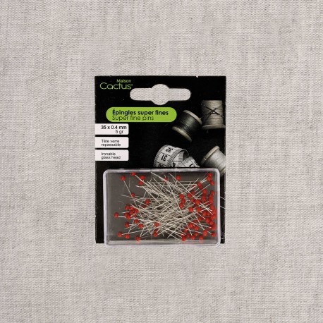 stephanoise M224 - EPINGLES SUPER FINES DIAMETRE 0.4mm x35mm