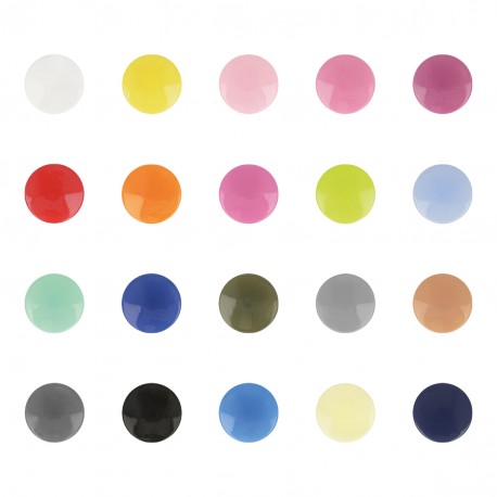 stephanoise M263 - BOUTON PRESSION PLASTIQUE 12MM*30P