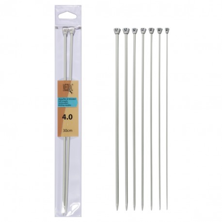 stephanoise M339 - AIGUILLE A TRICOTER ALUMINIUM 30CM