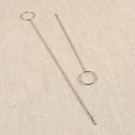 stephanoise M393 - CROCHET RETOURNE BIAIS*2 26 4CM+17 5CM