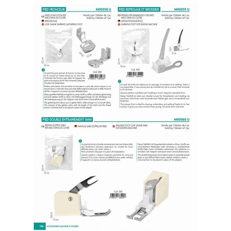 Stephanoise M58 - PIED FRONCEUR POUR MACHINE A COUDRE