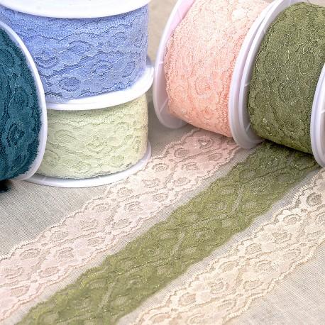 stephanoise S4280 - DENTELLE RACHEL ENTRE DEUX FLEURS