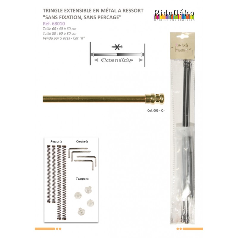 Stephanoise S68010 - 2 TROUSINGLES A RESSORT SANS FIXATION