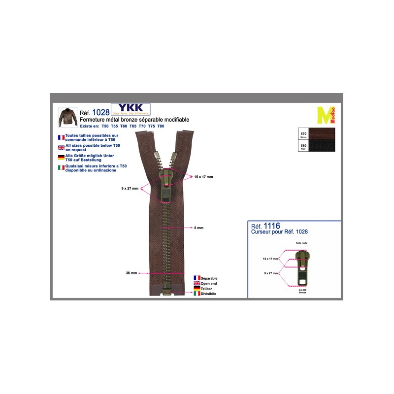 Stephanoise M1028 - MGKBO MAILLE"8" SEPARABLE