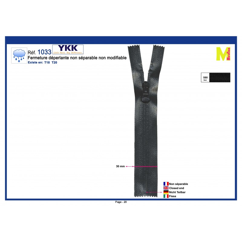 Stephanoise M1033 - SPIRALE "DEPERLANTE"