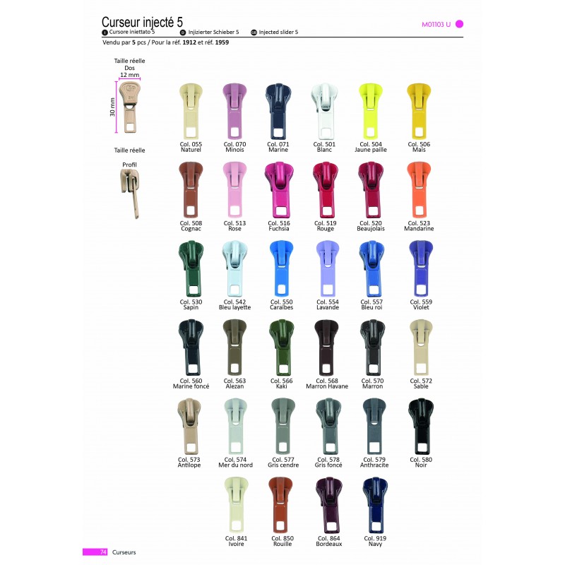 Stephanoise M1103 - CURSEUR AUTOMA VISLON 5