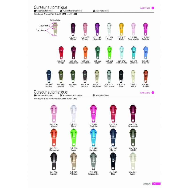 Stephanoise M1125 - CURSEUR AUTOMATIQUE SPN°4