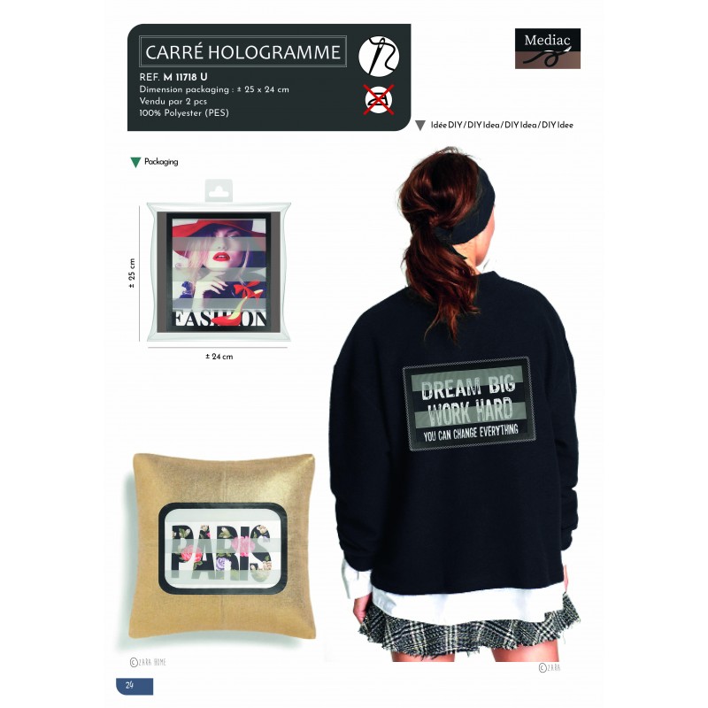 Stephanoise M11718 - XL ECUSSON IMPRESSION FANTAISIE