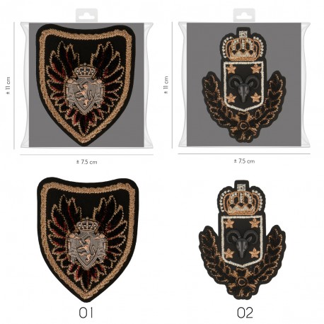 Stephanoise M11743 - ECUSSON BLASON ROYAL