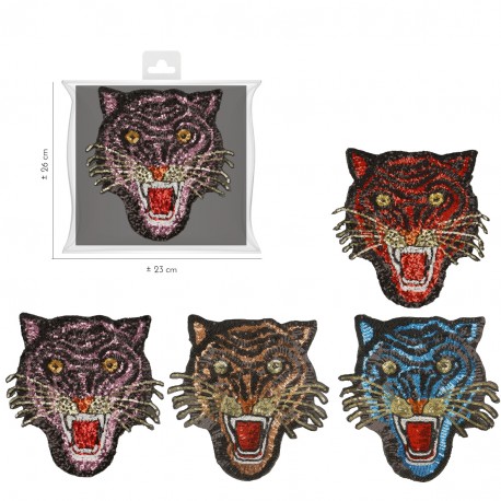 stephanoise M11766 - XL ECUSSON PATCH TIGRE SEQUINS
