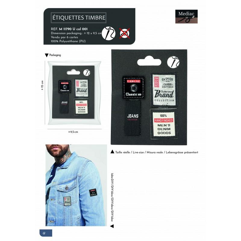 Stephanoise M11790 - XL ECUSSON ETIQUETTES TIMBRE *4