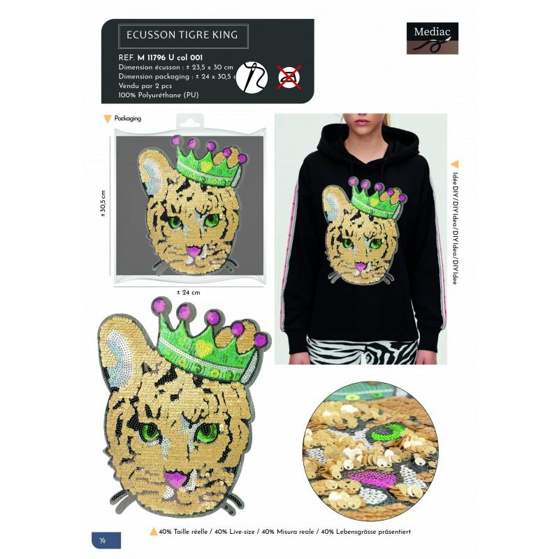 Stephanoise M11796 - XL ECUSSON TIGRE KING