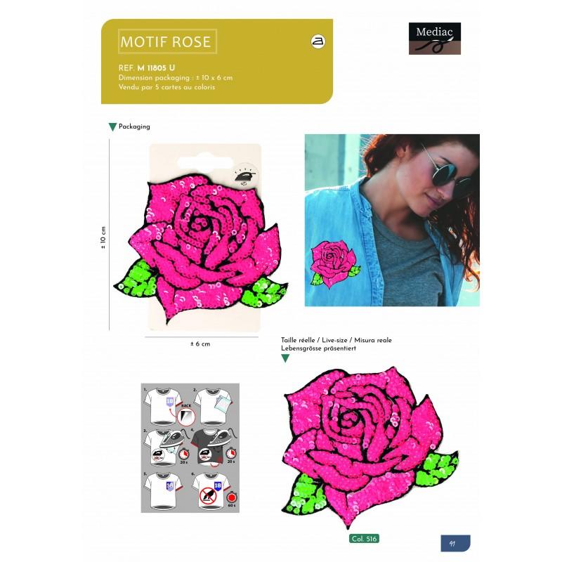 Stephanoise M11805 - MOTIF ROSE