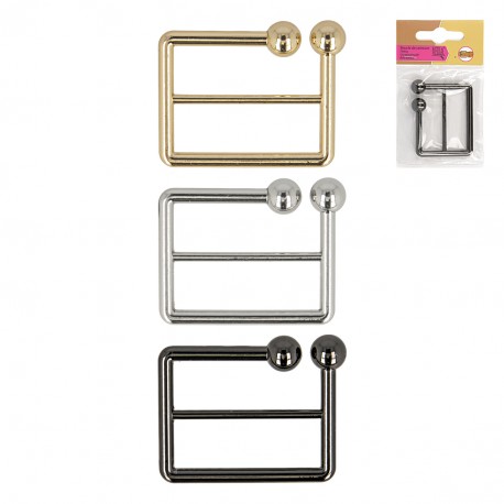 stephanoise M1334 - BOUCLE CEINTURE 36X46MM