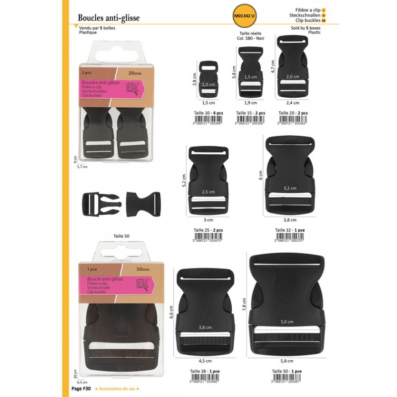 Stephanoise M1342 - BOUCLE ANTI-GLISSE