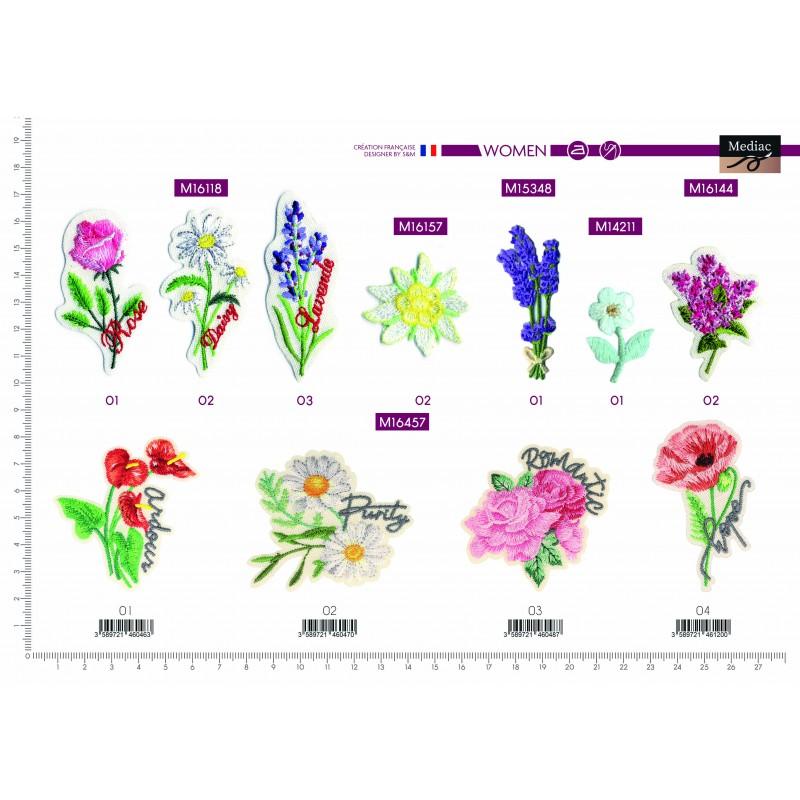 Stephanoise M14211 - M ECUSSON MOTIF"FLEUR"