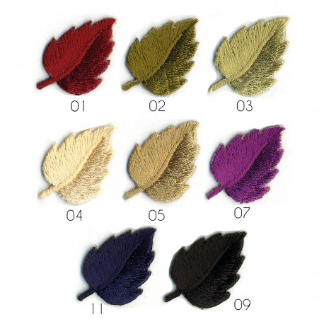 Stephanoise M14316 - S ECUSSON FEUILLES COLOREES