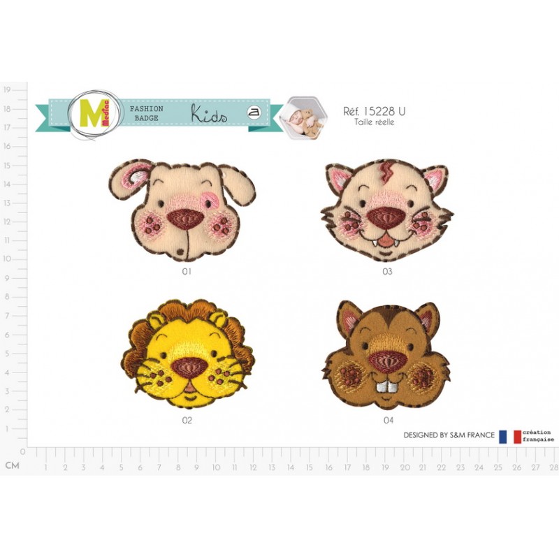 Stephanoise M15228 - M ECUSSON TETE D'ANIMAUX