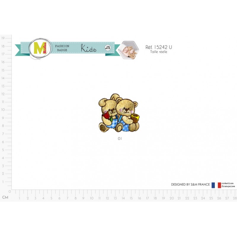 Stephanoise M15242 - OURSON ET LAPIN F