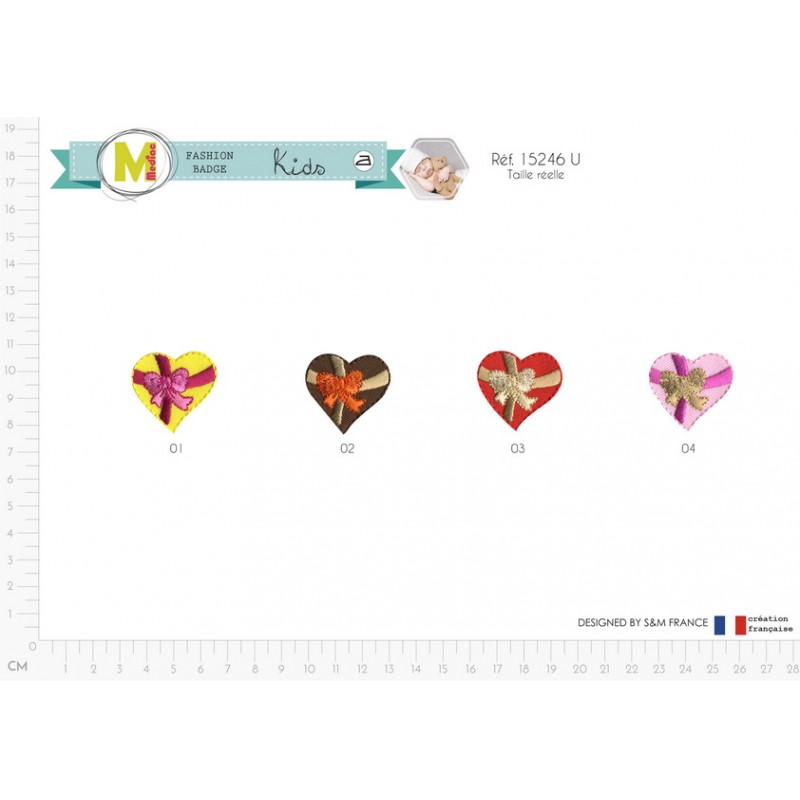 Stephanoise M15246 - S ECUSSON COEUR CADEAU