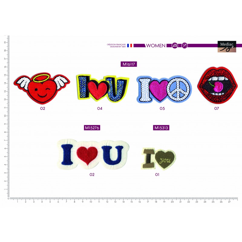 Stephanoise M15276 - M ECUSSON I LOVE YOU