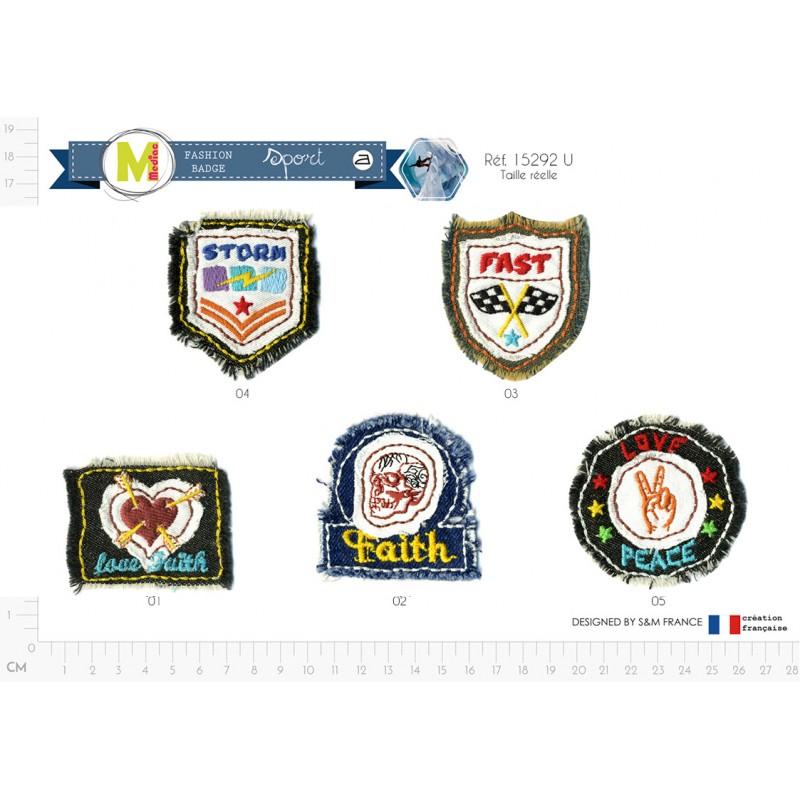 Stephanoise M15292 - M ECUSSON MOTIFS EFFET JEAN