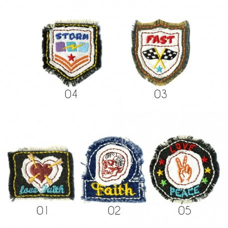 stephanoise M15292 - M ECUSSON MOTIFS EFFET JEAN