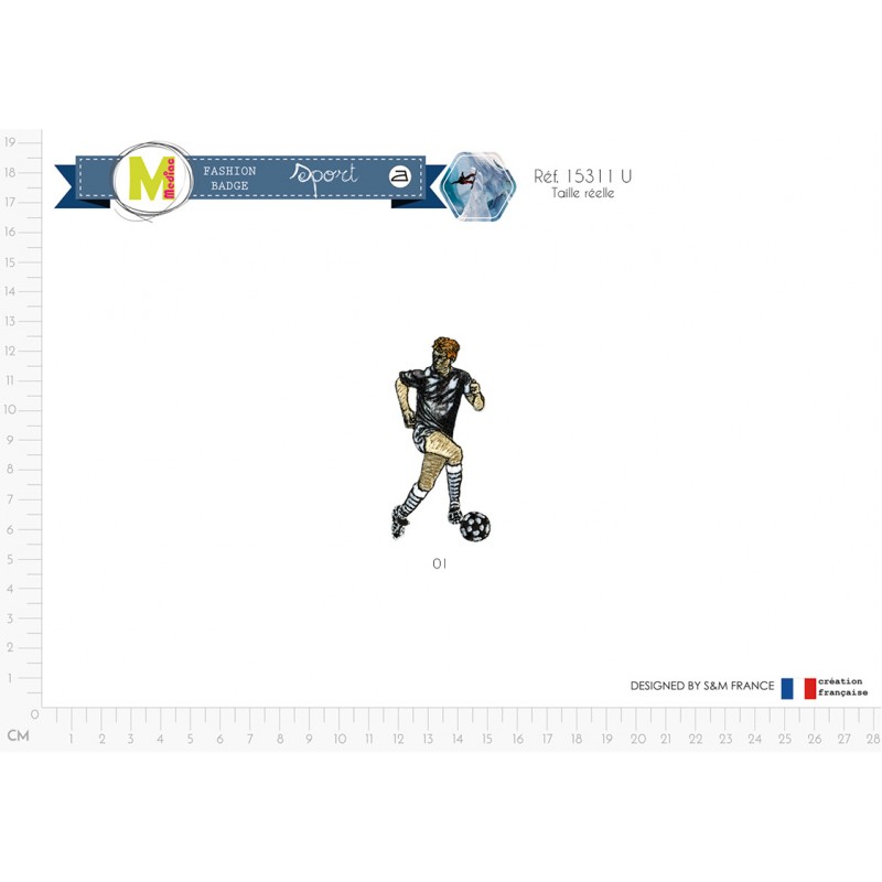 Stephanoise M15311 - M ECUSSON JOUEUR DE FOOT