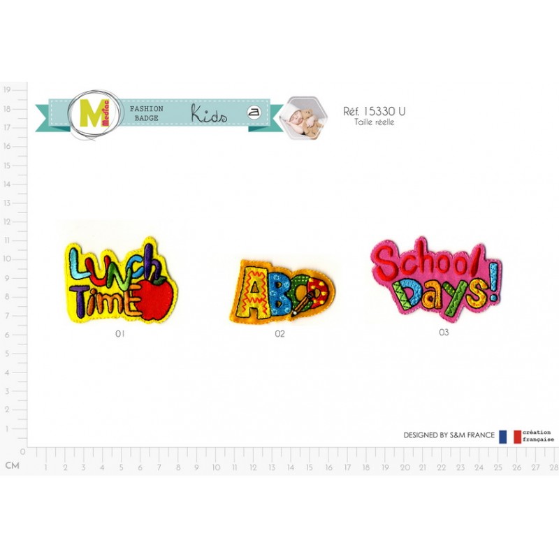 Stephanoise M15330 - M ECUSSON MOTIFS ECOLE