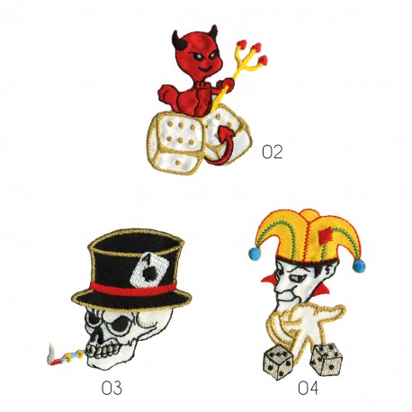 stephanoise M15335 - M ECUSSON MOTIFS "POKER"