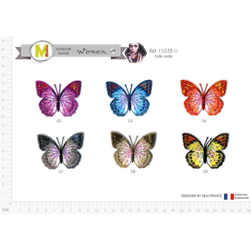 Stephanoise M15338 - M ECUSSON PAPILLON PAILLETTES