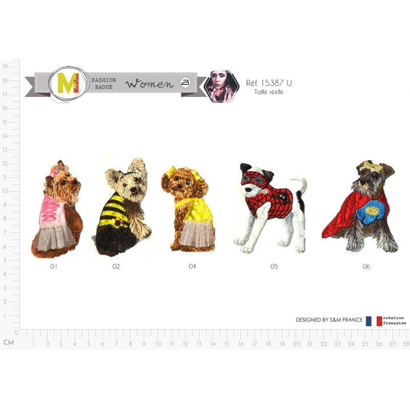 Stephanoise M15387 - M ECUSSON CHIENS DEGUISÉS