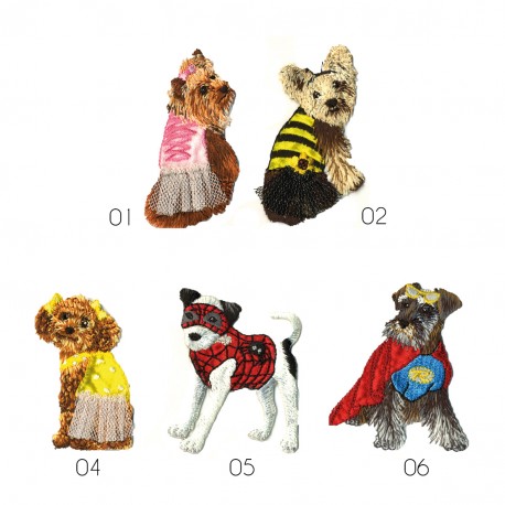 stephanoise M15387 - M ECUSSON CHIENS DEGUISÉS