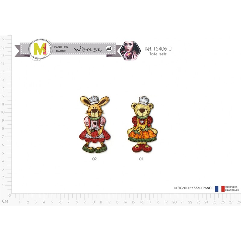 Stephanoise M15406 - M ANIMAUX CHEF CUISINE