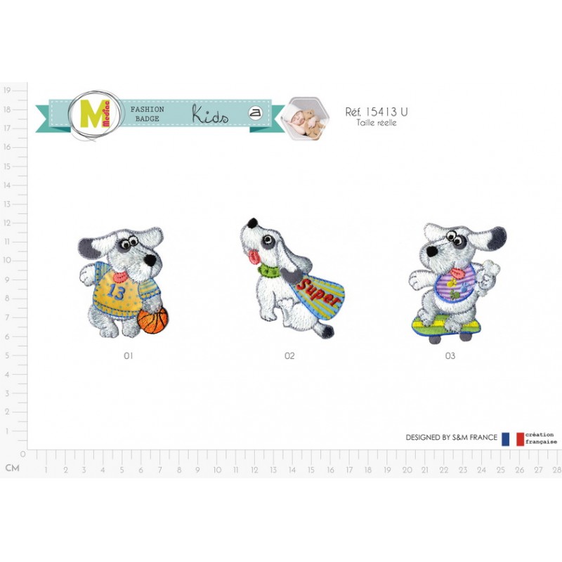 Stephanoise M15413 - M CHIEN RIGOLO