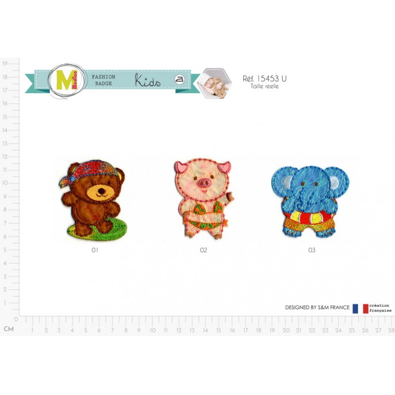 Stephanoise M15453 - M ECUSSON ANIMAUX A LA PLAGE