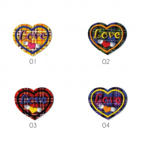 stephanoise M15487 - S ECUSSON COEUR "ECOSSAIS" LOVE