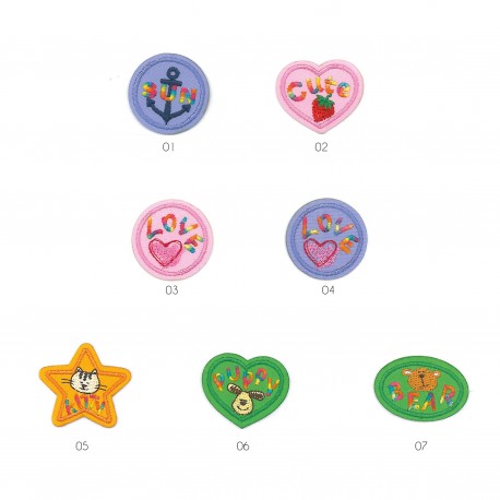 stephanoise M15530 - S PATCH ARC EN CIEL