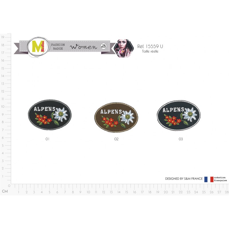 Stephanoise M15559 - M ECUSSON OVAL ALPENS