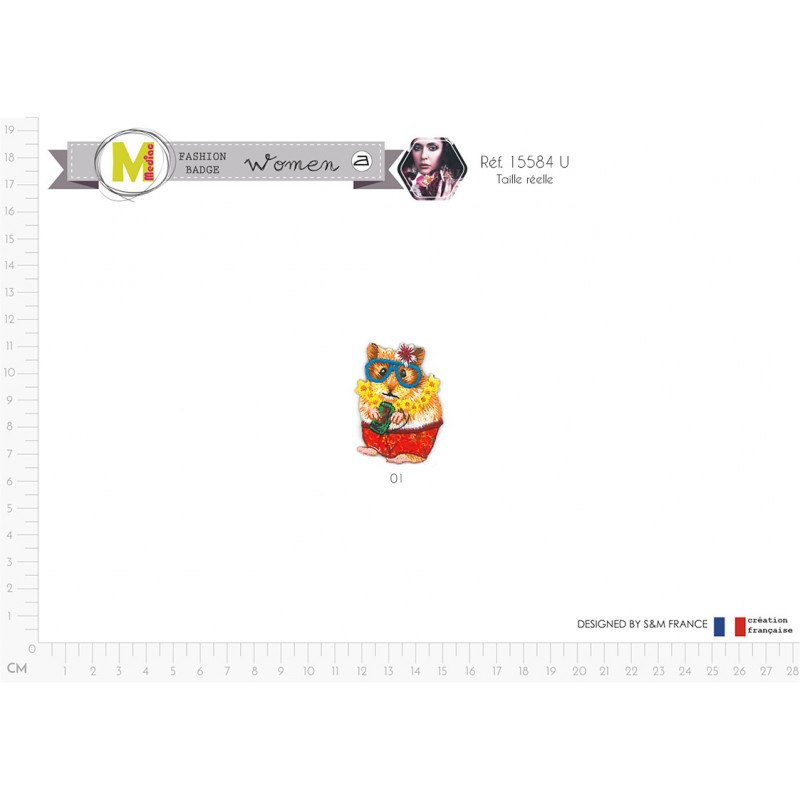 Stephanoise M15584 - M ECUSSON HAMSTER FUN PLAGE