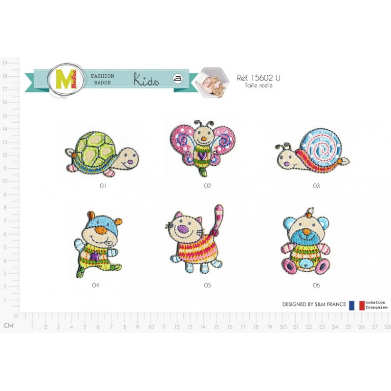 Stephanoise M15602 - M ECUSSON ANIMAUX ENFANTINS