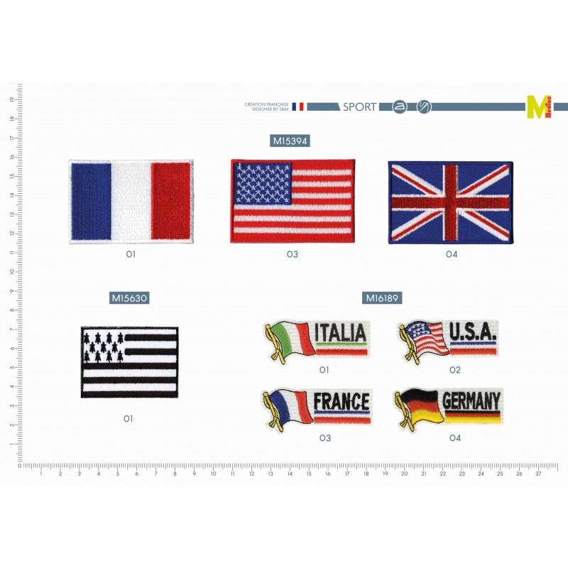 Stephanoise M15630 - M ECUSSON DRAPEAUX ET EMBLEMES