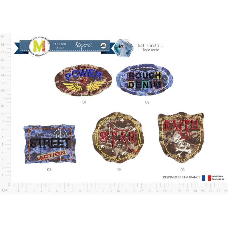 Stephanoise M15633 - L JEANS USE MARRON & BLEU