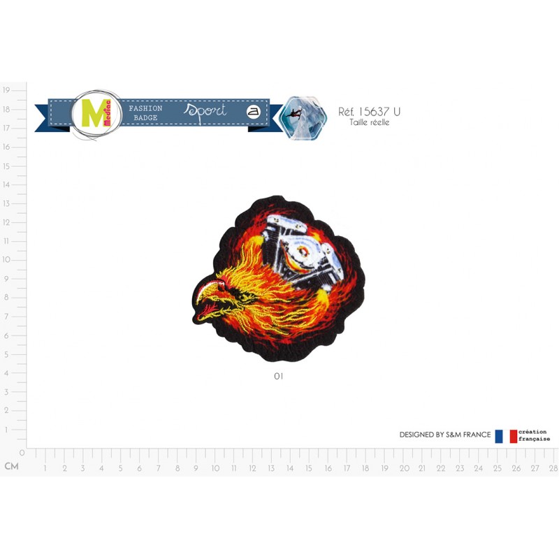 Stephanoise M15637 - L AIGLE EN FEU