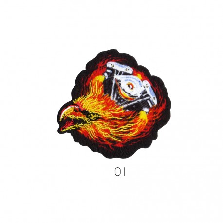 stephanoise M15637 - L AIGLE EN FEU