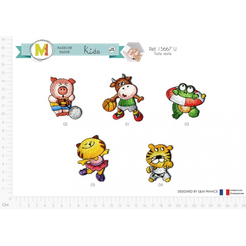 Stephanoise M15667 - M ECUSSON AU SPORT LES ANIMAUX